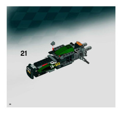 LEGO 8141 instructions page 38 – build guide