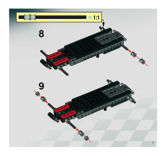 LEGO 8141 instructions page 7 – build guide