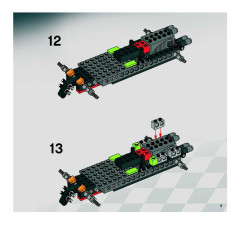 LEGO 8141 instructions page 9 – build guide