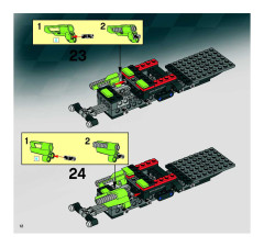 LEGO 8141 instructions page 12 – build guide