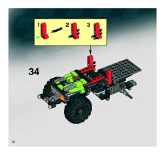 LEGO 8141 instructions page 22 – build guide