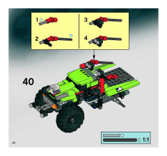LEGO 8141 instructions page 28 – build guide