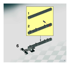 LEGO 8141 instructions page 3 – build guide