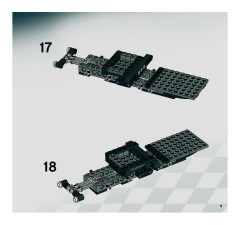 LEGO 8141 instructions page 9 – build guide