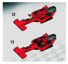 LEGO 8142 instructions page 11 – build guide
