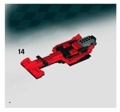 LEGO 8142 instructions page 12 – build guide