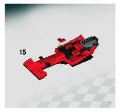 LEGO 8142 instructions page 13 – build guide