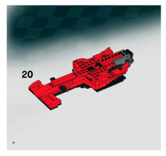 LEGO 8142 instructions page 18 – build guide
