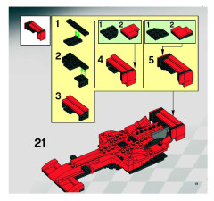 LEGO 8142 instructions page 19 – build guide