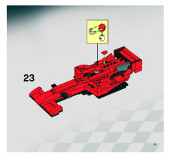 LEGO 8142 instructions page 21 – build guide