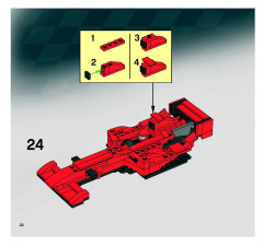 LEGO 8142 instructions page 22 – build guide