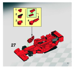 LEGO 8142 instructions page 25 – build guide