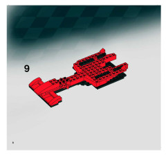 LEGO 8142 instructions page 8 – build guide