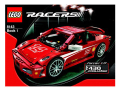 LEGO 8143 instructions page 1 – build guide