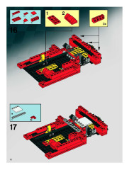 LEGO 8143 instructions page 12 – build guide