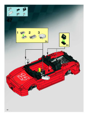 LEGO 8143 instructions page 44 – build guide