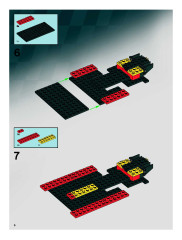 LEGO 8143 instructions page 6 – build guide