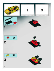 LEGO 8143 instructions page 2 – build guide