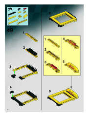 LEGO 8143 instructions page 44 – build guide