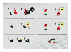 LEGO 8144 instructions page 3 – build guide