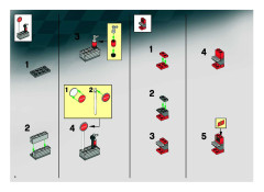LEGO 8144 instructions page 4 – build guide