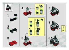 LEGO 8144 instructions page 5 – build guide