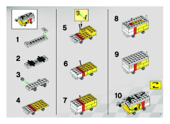 LEGO 8144 instructions page 7 – build guide