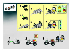 LEGO 8144 instructions page 8 – build guide