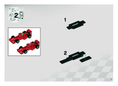 LEGO 8144 instructions page 9 – build guide