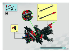 LEGO 8145 instructions page 17 – build guide