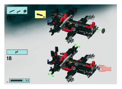 LEGO 8145 instructions page 18 – build guide