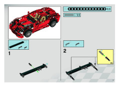 LEGO 8145 instructions page 3 – build guide