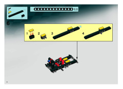 LEGO 8145 instructions page 6 – build guide