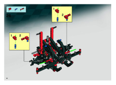 LEGO 8145 instructions page 62 – build guide