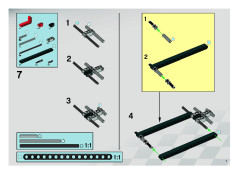 LEGO 8145 instructions page 7 – build guide