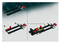 LEGO 8145 instructions page 8 – build guide