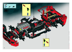 LEGO 8145 instructions page 12 – build guide