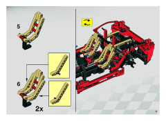 LEGO 8145 instructions page 19 – build guide