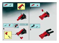 LEGO 8145 instructions page 62 – build guide