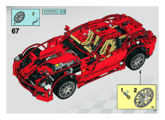 LEGO 8145 instructions page 69 – build guide