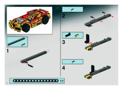 LEGO 8146 instructions page 2 – build guide
