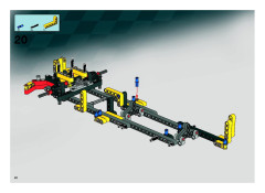 LEGO 8146 instructions page 20 – build guide