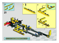 LEGO 8146 instructions page 21 – build guide