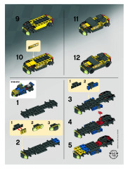 LEGO 8148 instructions page 2 – build guide