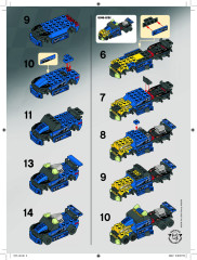 LEGO 8151 instructions page 2 – build guide