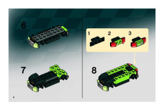 LEGO 8152 instructions page 4 – build guide