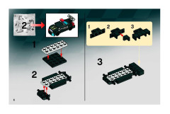 LEGO 8152 instructions page 6 – build guide