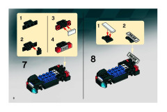 LEGO 8152 instructions page 8 – build guide