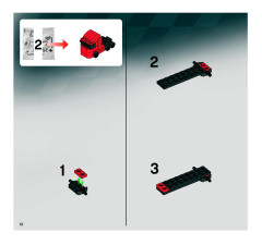LEGO 8153 instructions page 12 – build guide