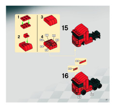 LEGO 8153 instructions page 17 – build guide
